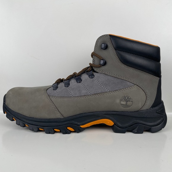 Timberland Rangeley Mid Hiker Mens 11 Dark Grey Leather Boots TB 0A5RDB 033 NEW